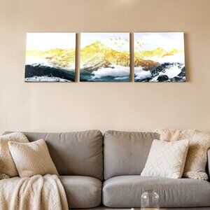 3 Piece Wall Art Home Office Decor